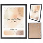 Ramka 40x60 ramki na zdjęcia do zdjęć czarna rama