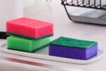 Zmywak kuchenny gąbka do naczyń komplet 10 szt - obrazek 2
