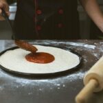 Blacha do pieczenia pizzy forma na pizzę 32 cm - obrazek 3